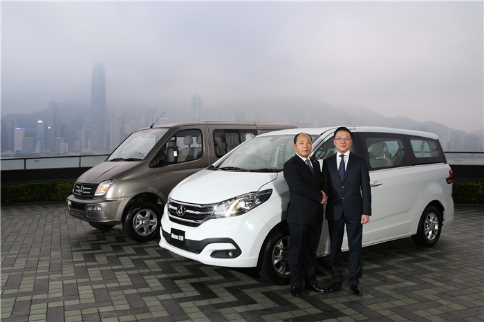 亚洲胜游大通在香港正式上市 带来宽体轻客V80和MPV G10多款产品